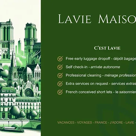 Lavie Maison Jardin A Montmartre * Paris